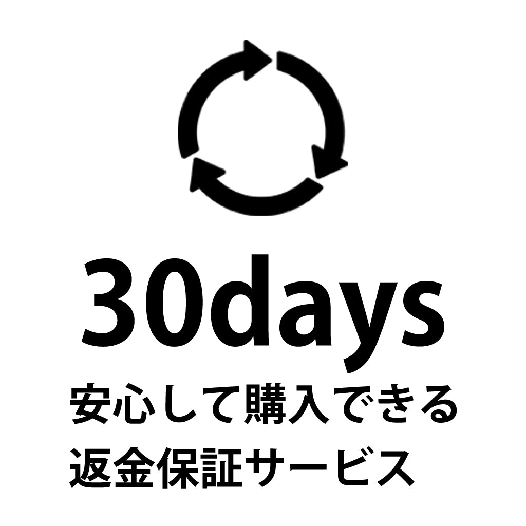 30日返金保証サービス