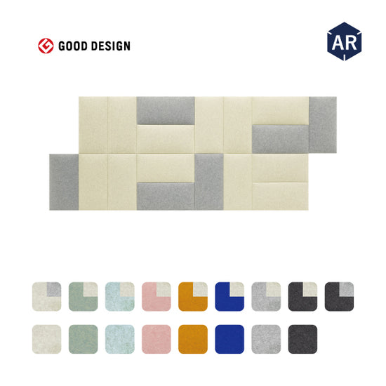 オフィス吸音パネルOTTOR60cmx30cm18枚セットアイコン