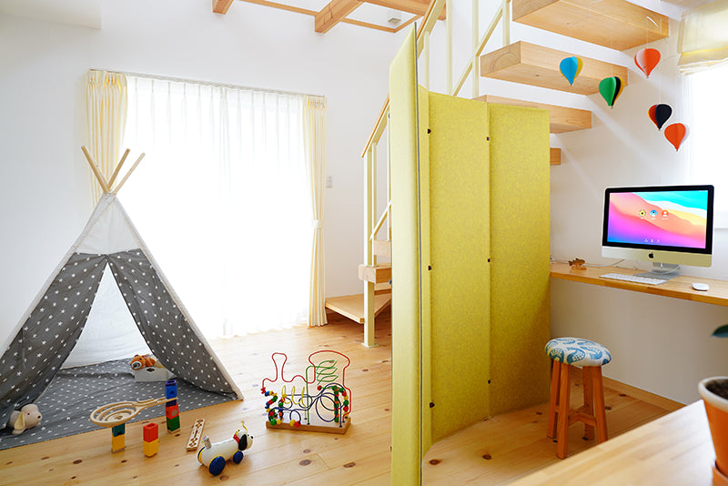 TRANQORD吸音パーテーションレイアウト