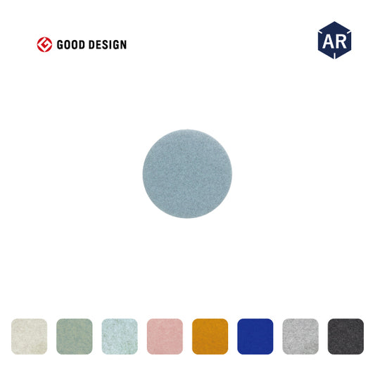 オフィス吸音パネルOTTOR丸型直径30cm単品パネルアイコン