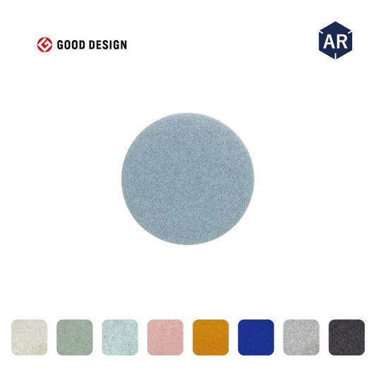 オフィス吸音パネルOTTOR丸型直径45cm単品パネルアイコン