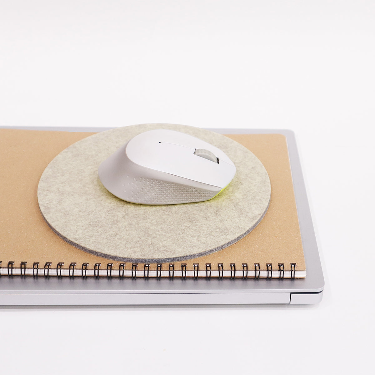 フェルトマウスパッド使用例