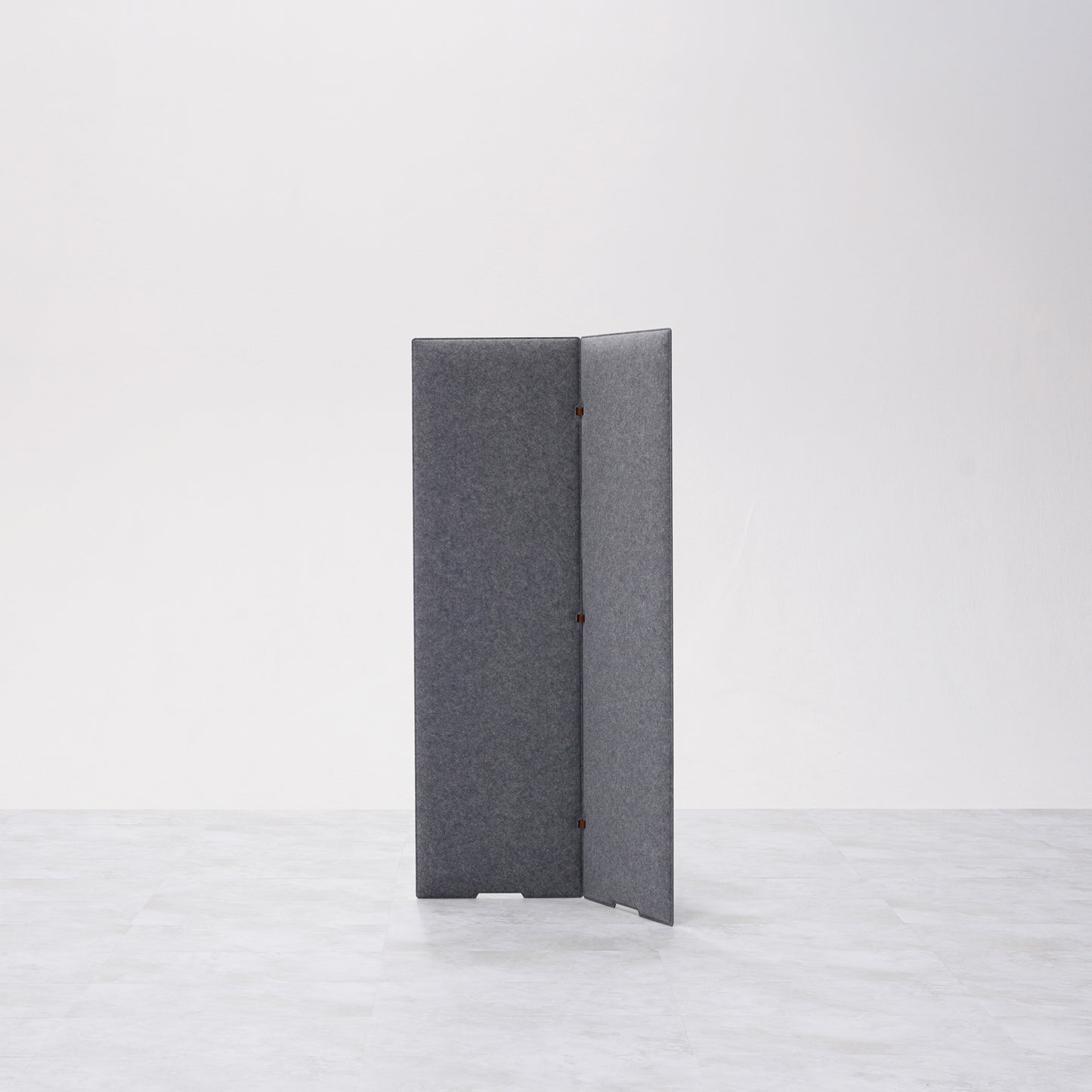 TRANQORD吸音パーテーション 140cm 2枚セット グレー