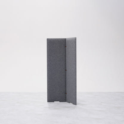 TRANQORD吸音パーテーション 140cm 2枚セット グレー