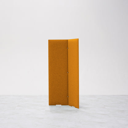 TRANQORD吸音パーテーション 140cm 2枚セット マリーゴールド
