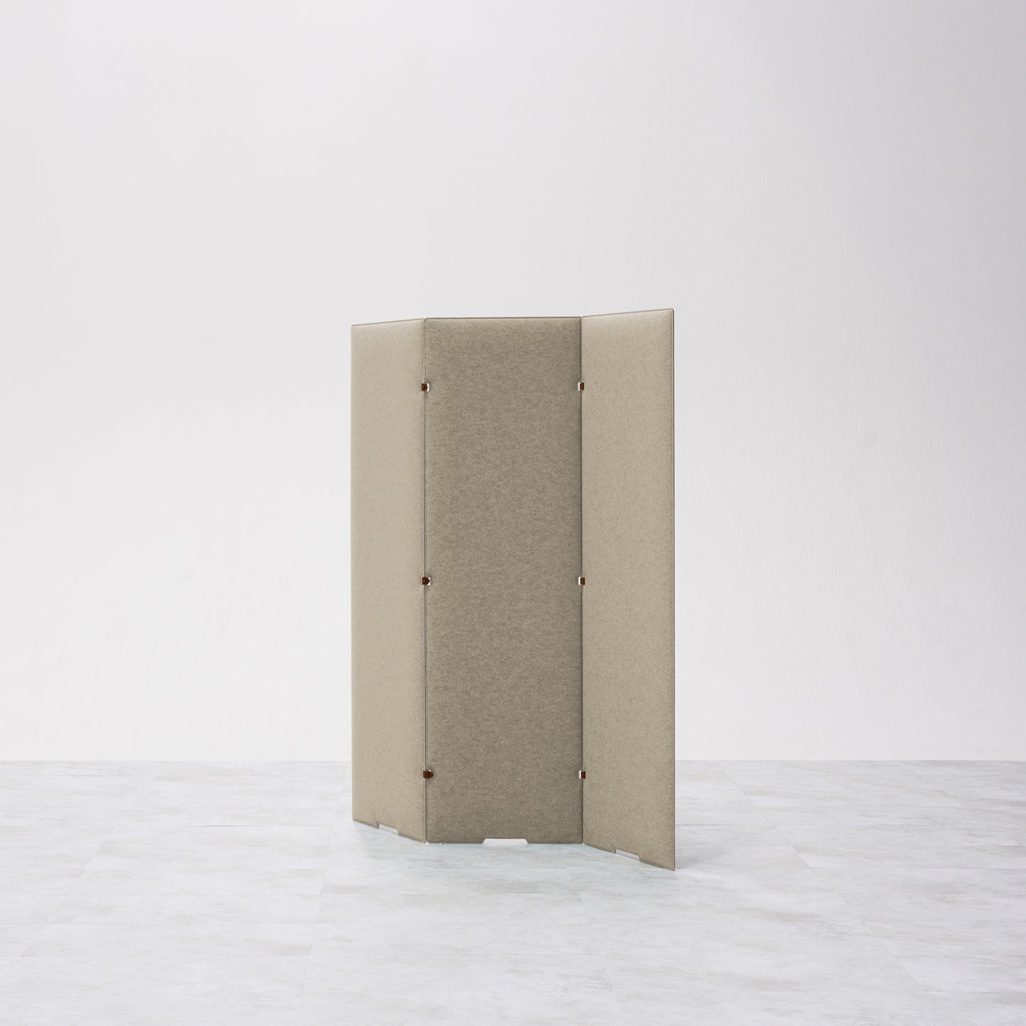 TRANQORD吸音パーテーション 140cm 3枚セット ベージュ