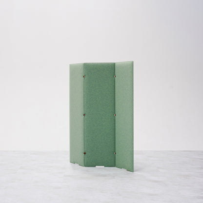 TRANQORD吸音パーテーション 140cm 3枚セット ピスタチオグリーン