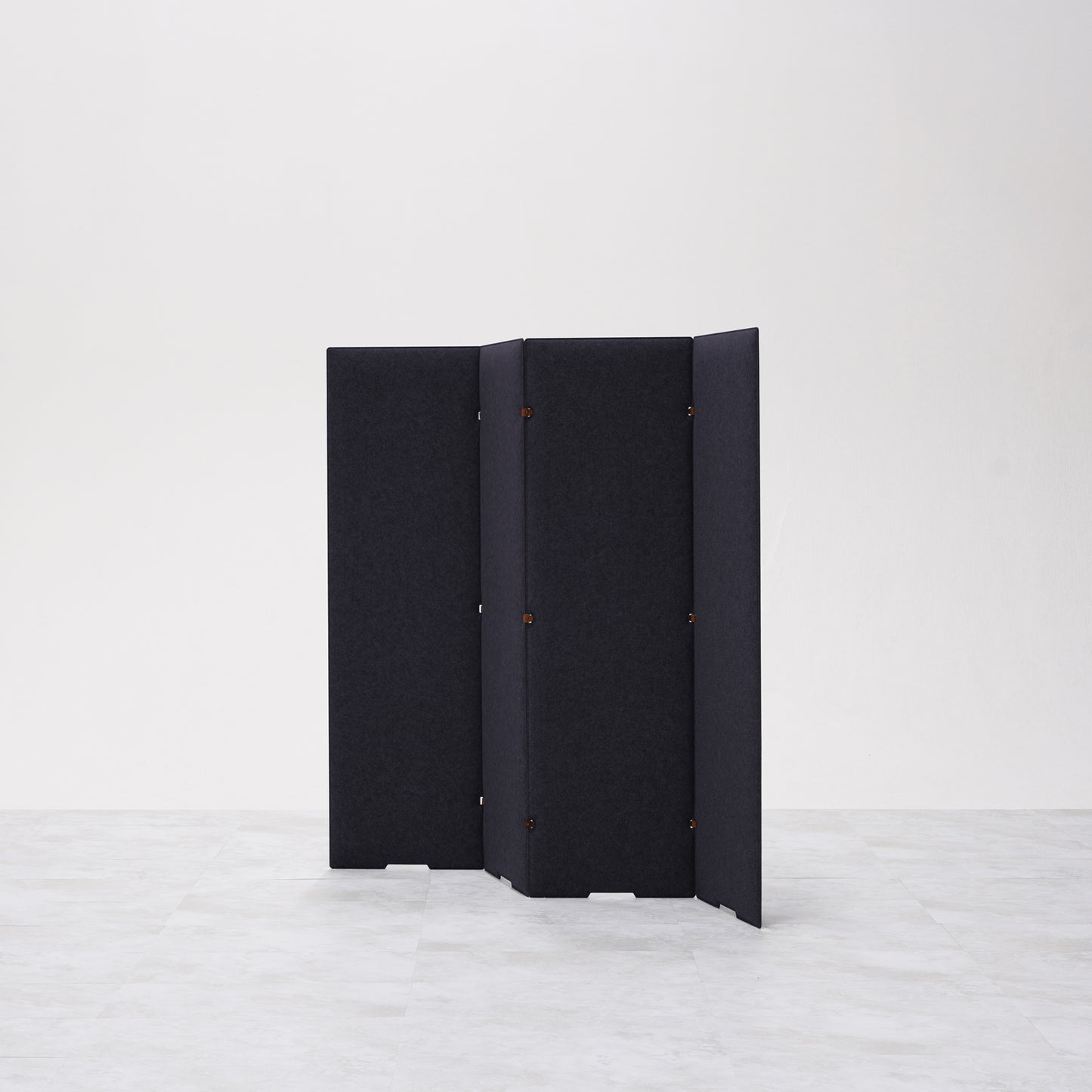 TRANQORD吸音パーテーション 140cm 4枚セット チャコール