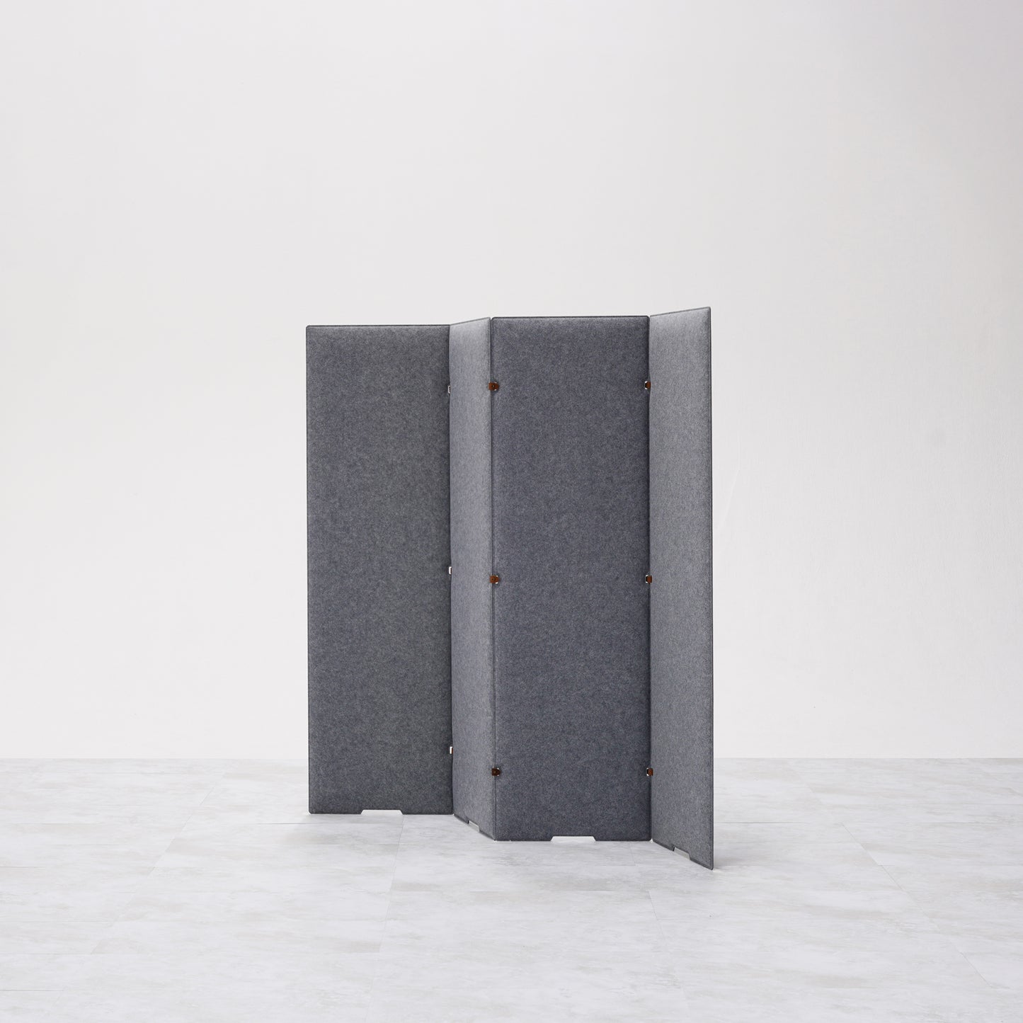 TRANQORD吸音パーテーション 140cm 4枚セット グレー