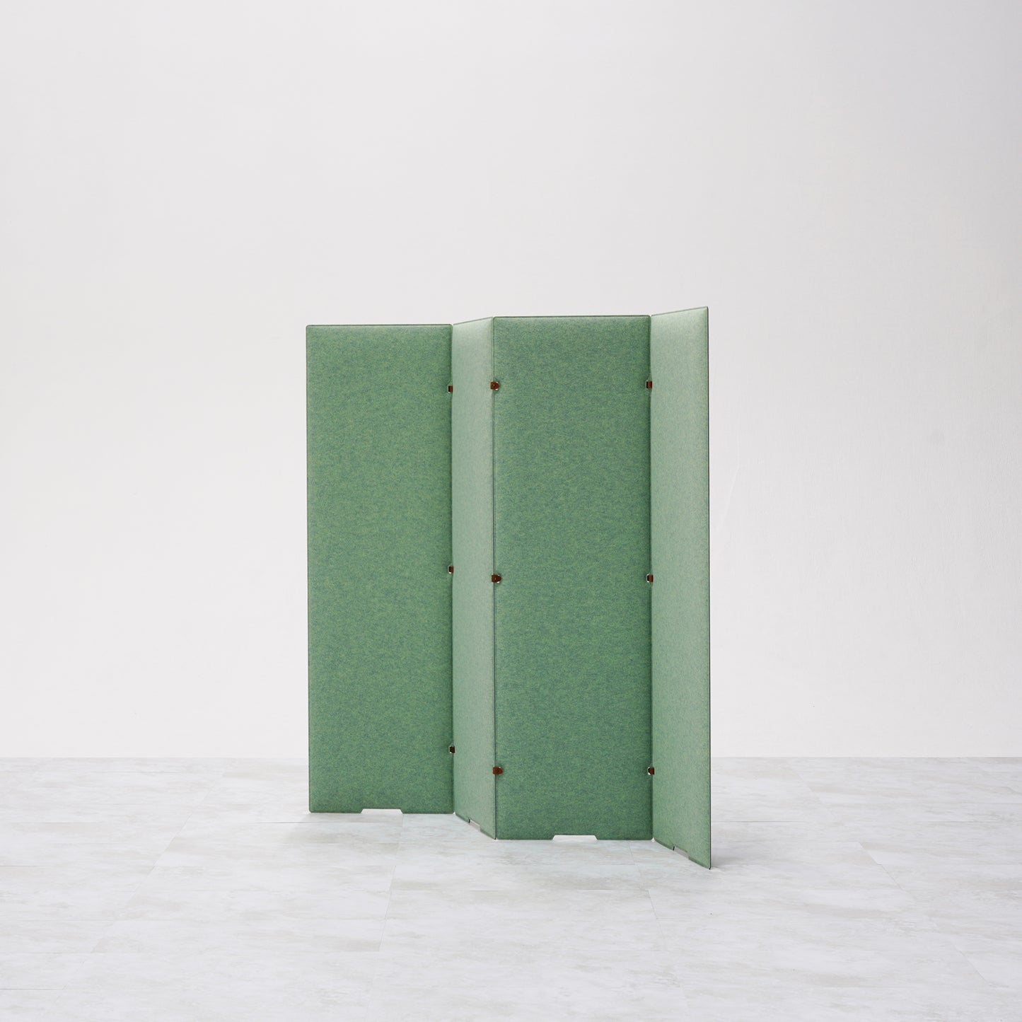 TRANQORD吸音パーテーション 140cm 4枚セット ピスタチオグリーン