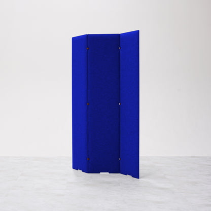 TRANQORD吸音パーテーション 180cm 3枚セット コバルトブルー