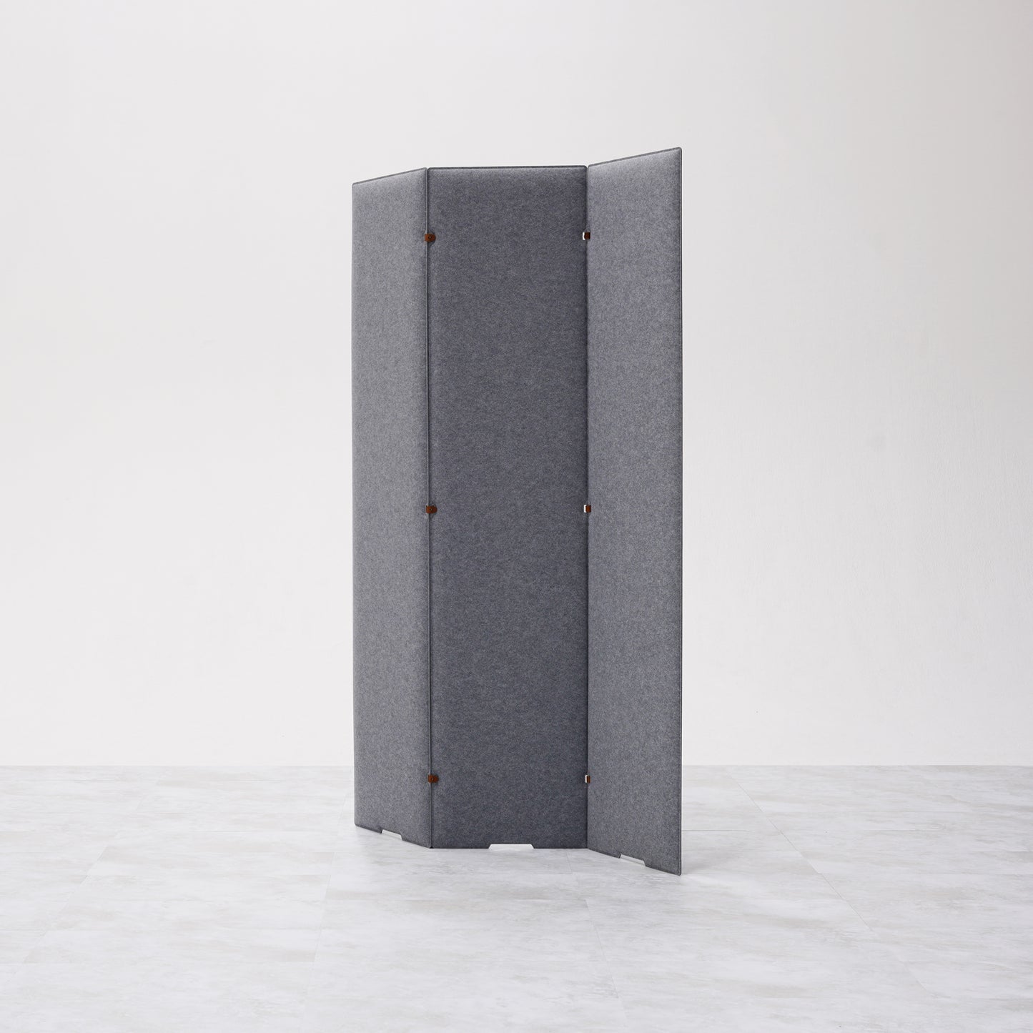 TRANQORD吸音パーテーション 180cm 3枚セット グレー