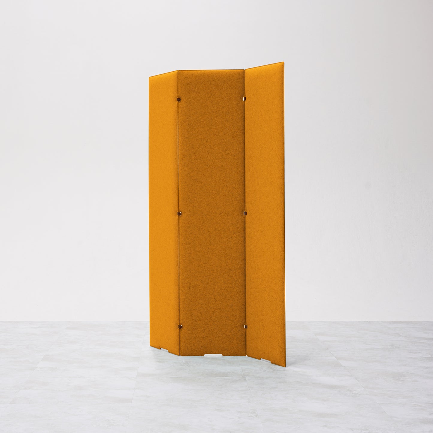 TRANQORD吸音パーテーション 180cm 3枚セット マリーゴールド