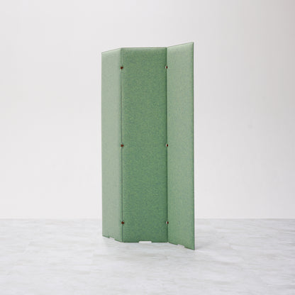 TRANQORD吸音パーテーション 180cm 3枚セット ピスタチオグリーン