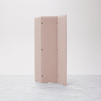 TRANQORD吸音パーテーション 180cm 3枚セット ペールピンク