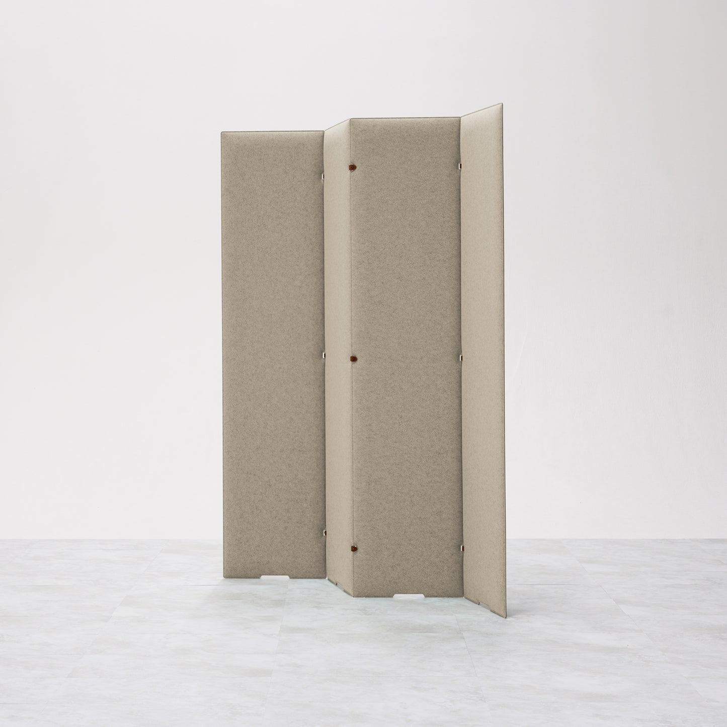 TRANQORD吸音パーテーション 180cm 4枚セット ベージュ