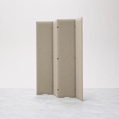 TRANQORD吸音パーテーション 180cm 4枚セット ベージュ