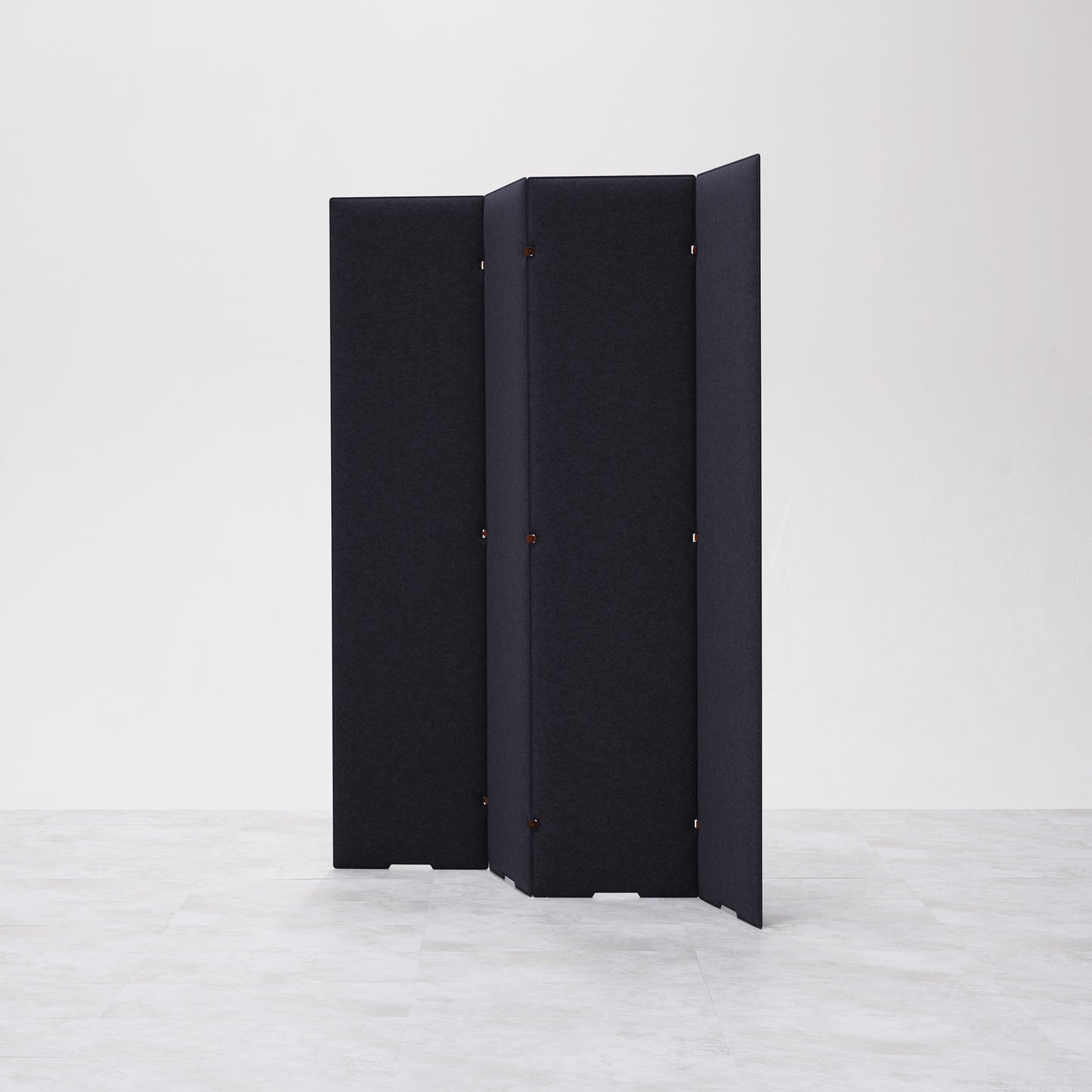 TRANQORD吸音パーテーション 180cm 4枚セット チャコール