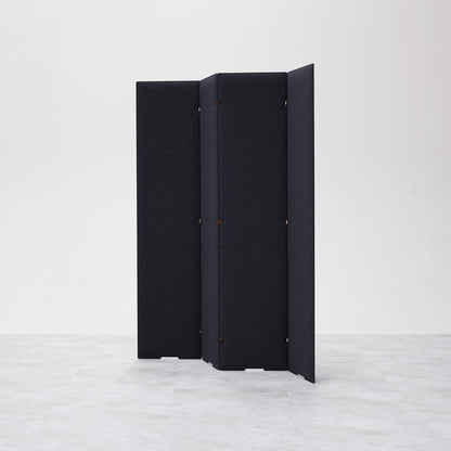 TRANQORD吸音パーテーション 180cm 4枚セット チャコール