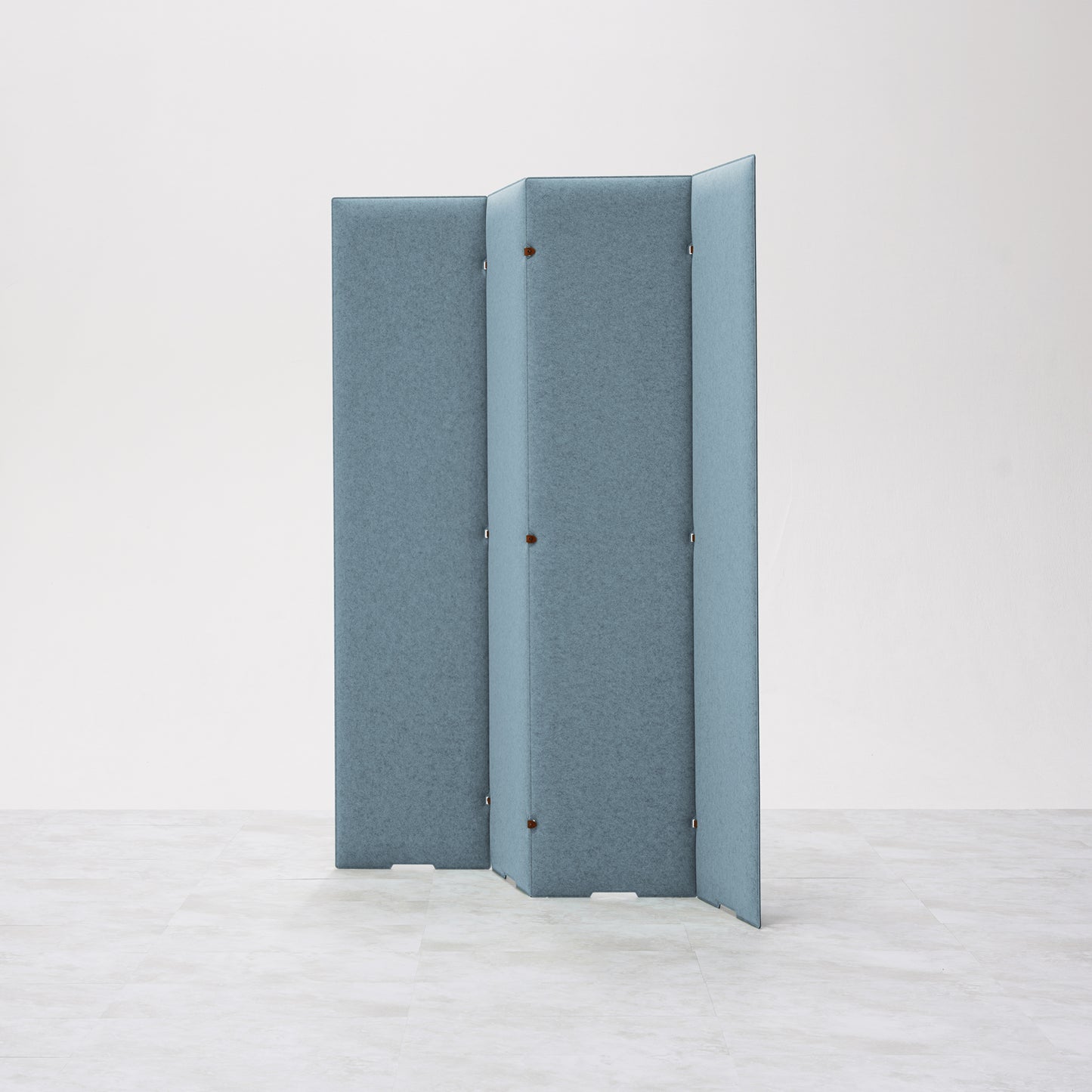 TRANQORD吸音パーテーション 180cm 4枚セット アイスブルー