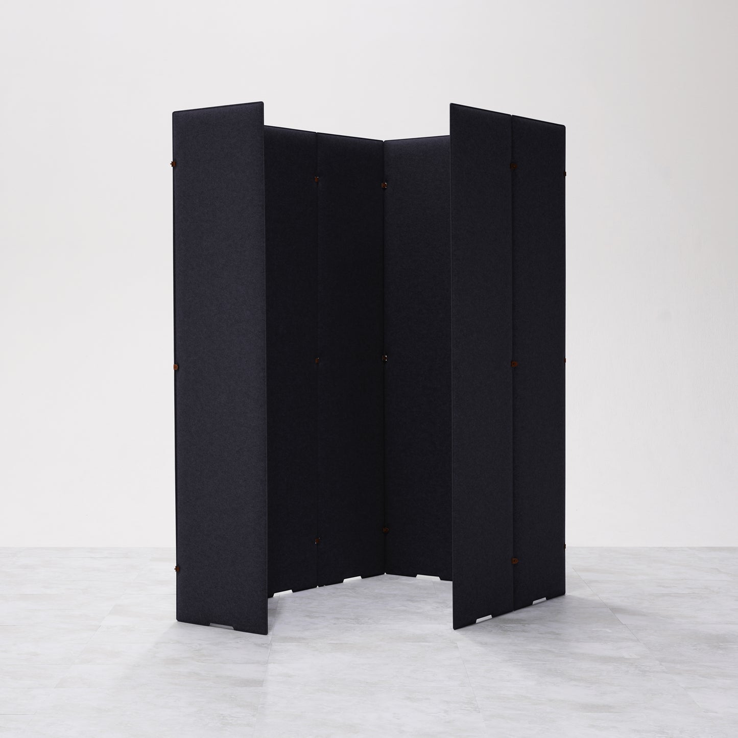 TRANQORD吸音パーテーション 180cm 8枚セット チャコール