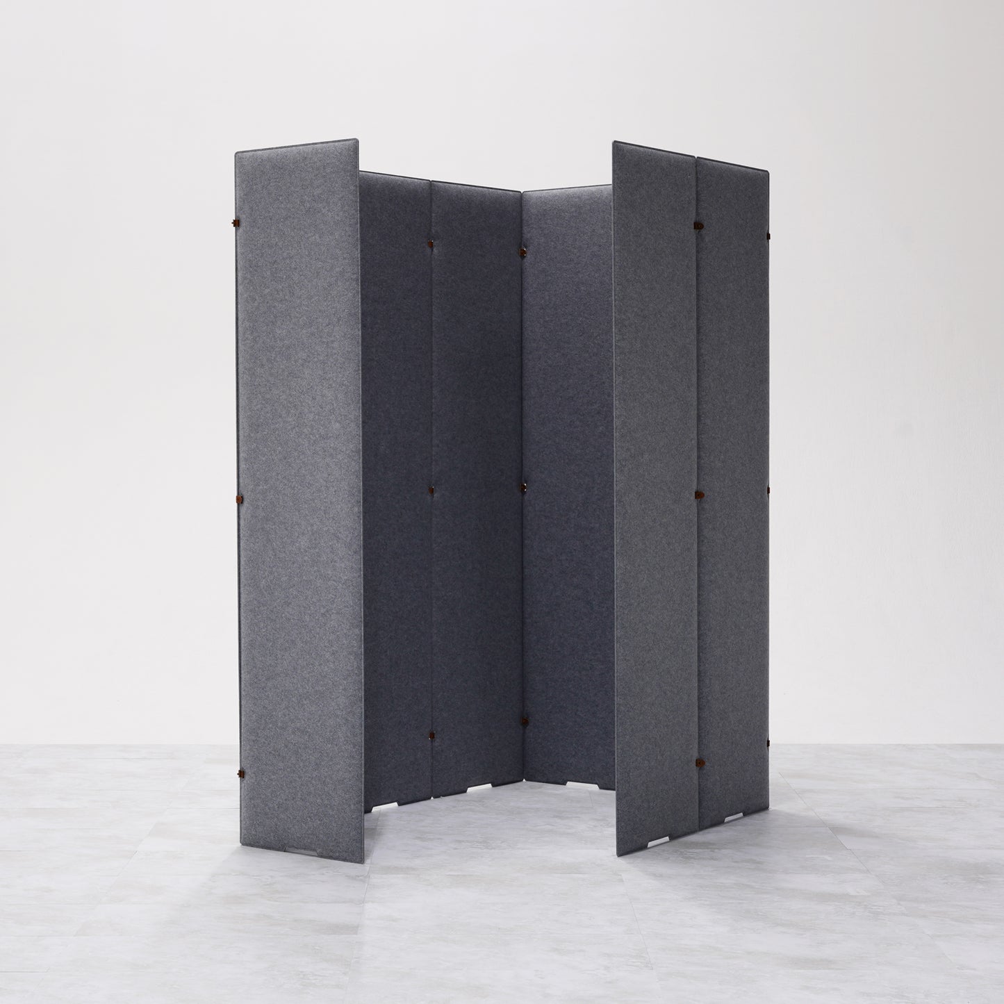 TRANQORD吸音パーテーション 180cm 8枚セット グレー