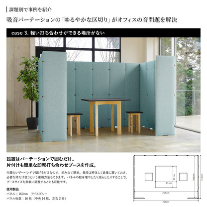 TRANQORD吸音パーテーション