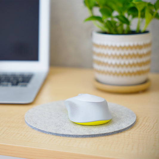 フェルトマウスパッドベージュ